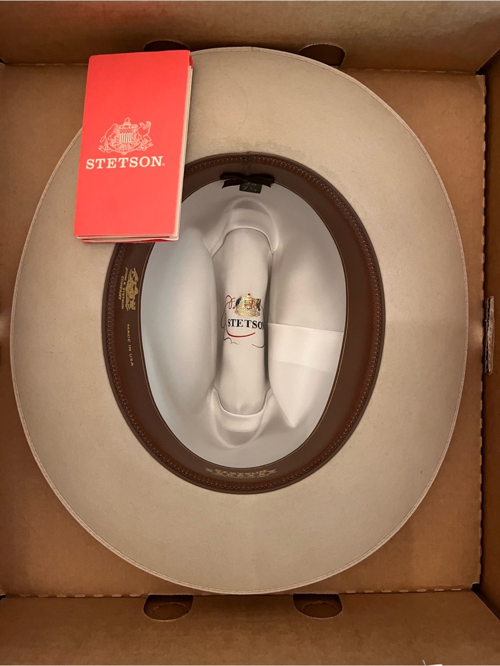 Stetson Open Road 6x Silverbelly 7 1/4 - Picture 5 of 6